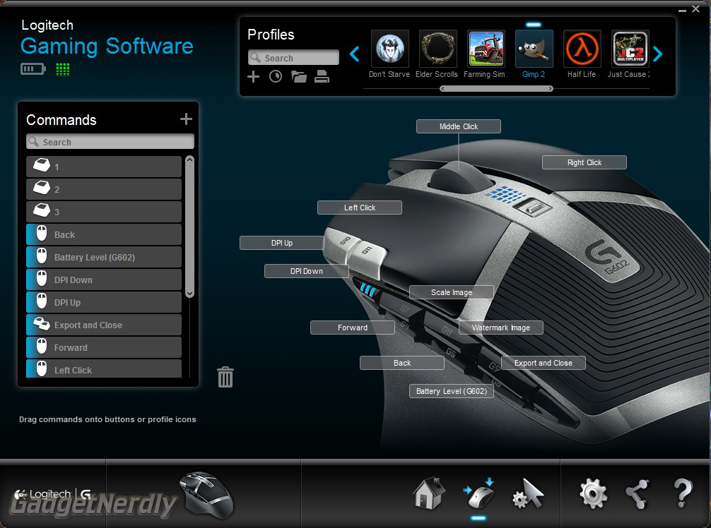 logitech gaming software old versions